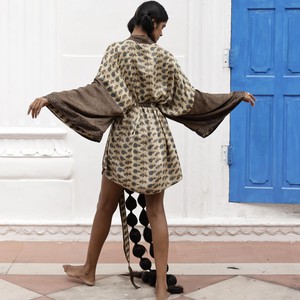 If Saris Could Talk Kimono- Sacred Earth from Loft & Daughter
