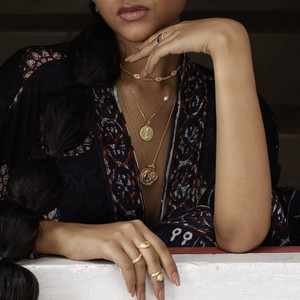 Baby Beginnings Charm Gold Vermeil from Loft & Daughter