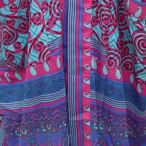 If Saris Could Talk Maxi Kimono- Indian Ocean from Loft & Daughter