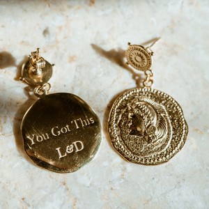 You Got This/ Athena Earrings from Loft & Daughter