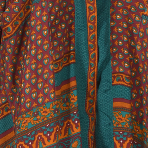 If Saris Could Talk Maxi Kimono- Jaimala Border from Loft & Daughter
