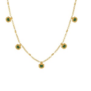 Amara Choker Green Onyx from Loft & Daughter