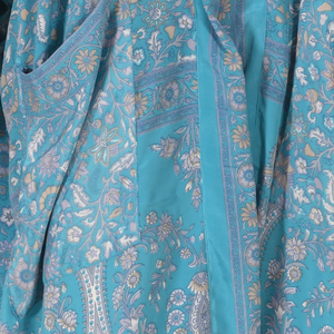 If Saris Could Talk Maxi Kimono- Blue Sienna from Loft & Daughter