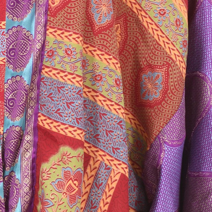 If Saris Could Talk Kimono- Royal Haveli from Loft & Daughter