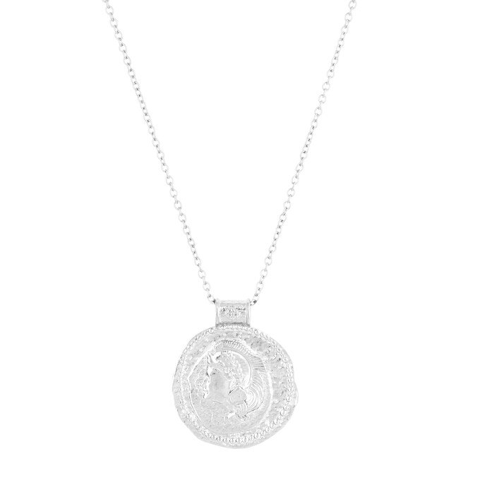 You Got This/ Athena Long Pendant Silver from Loft & Daughter