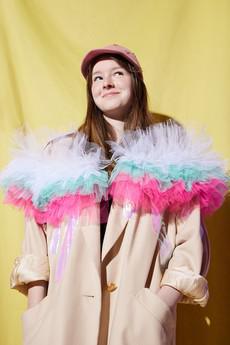 Pastel Tule – Coat via logocomo