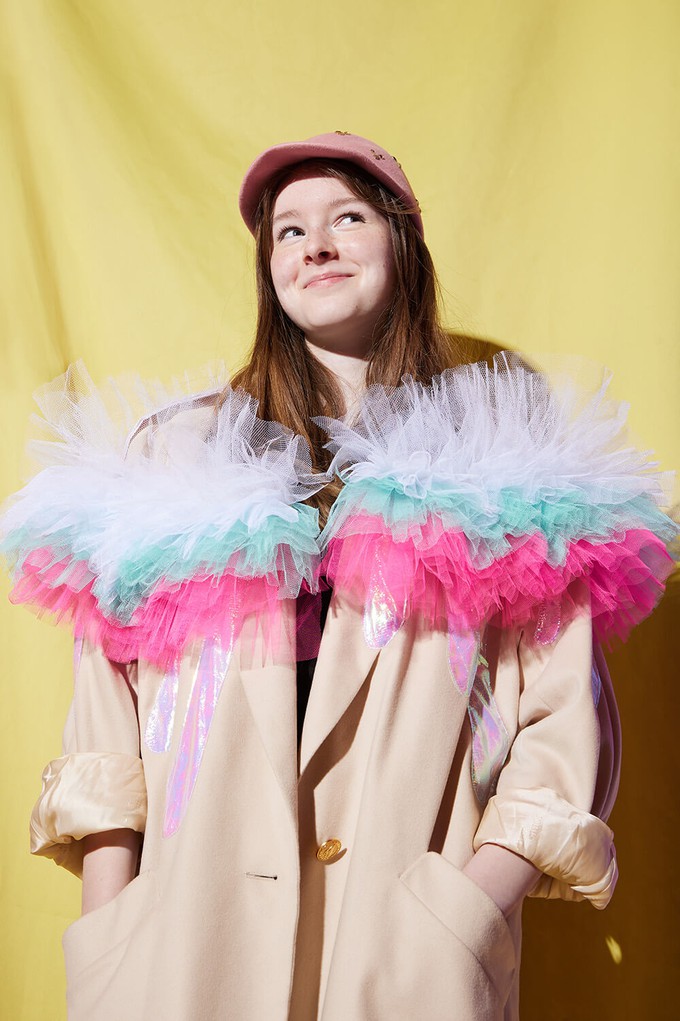 Pastel Tule – Coat from logocomo