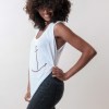 anchor rolled up sleeve tank top from madeclothing