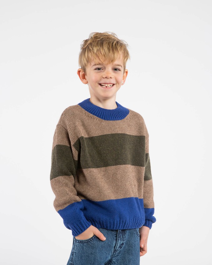 Easy Sweater striped from Matona