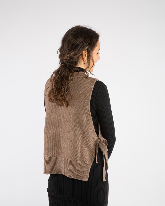 Apron Vest sepia from Matona