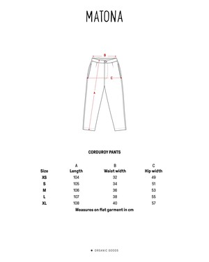 Corduroy Pants marmot from Matona