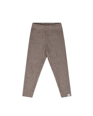 Rib Knit Leggings taupe from Matona