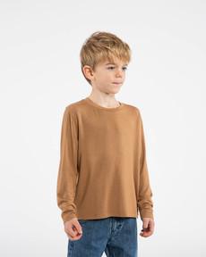 Modal Longsleeve light brown via Matona