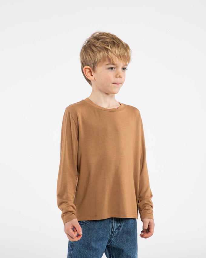 Modal Longsleeve light brown from Matona