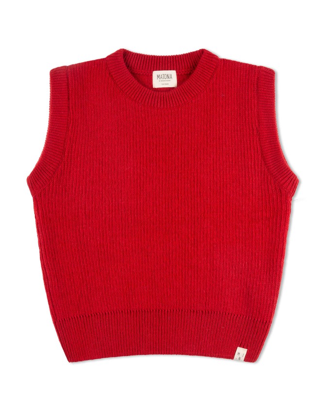 Hug Vest poppy from Matona