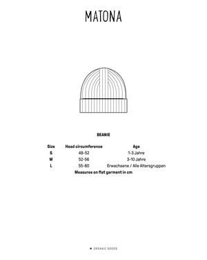 Beanie olive from Matona