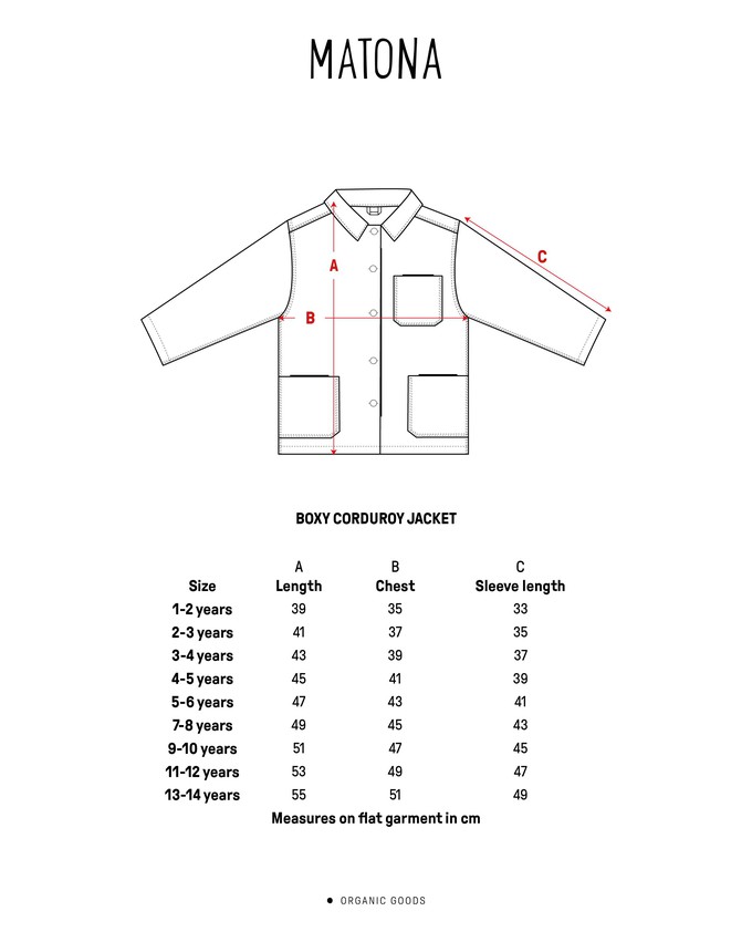 Boxy Corduroy Jacket black from Matona