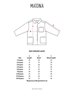 Boxy Corduroy Jacket black from Matona