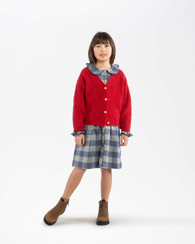 V-Neck Cardigan poppy from Matona