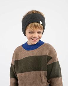Knitted Headband charcoal via Matona