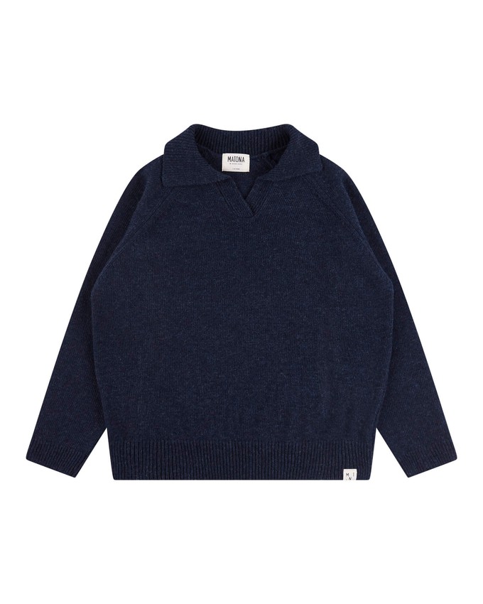Collared Jumper navy from Matona