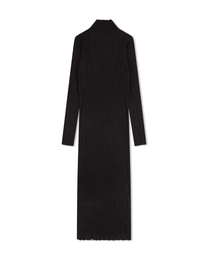 Ribbed Dress onyx from Matona