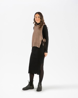 Apron Vest sepia from Matona