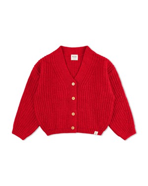V-Neck Cardigan poppy from Matona