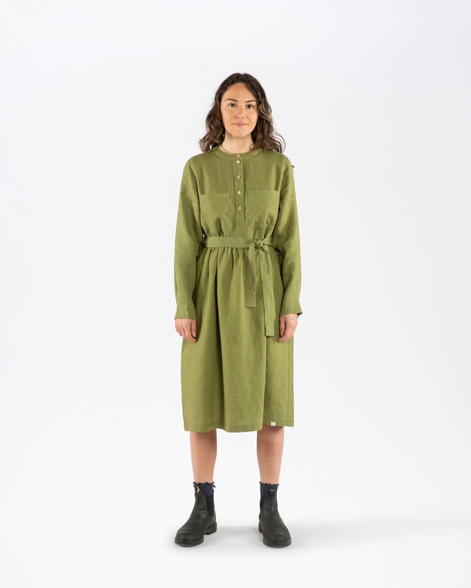 Belted Dress cardamom from Matona
