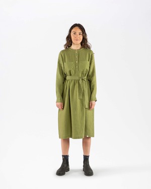 Belted Dress cardamom from Matona