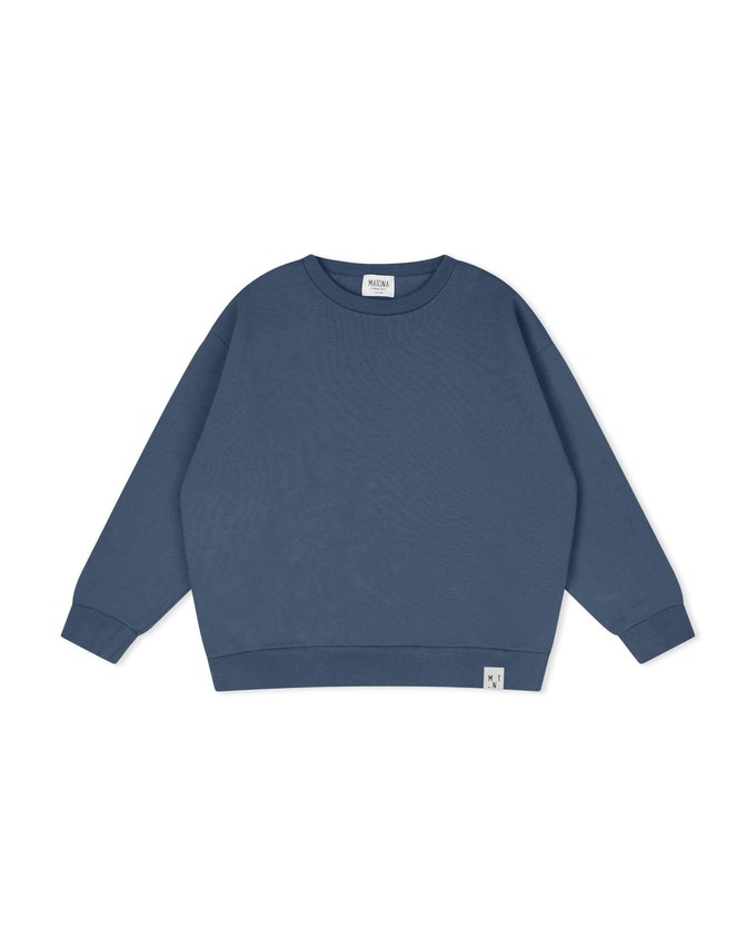 Crewneck Sweatshirt sail blue from Matona