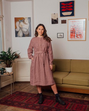 Belted Dress heather from Matona