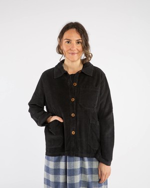 Corduroy Classic Jacket black from Matona