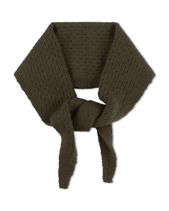 Wool Bandana olive from Matona
