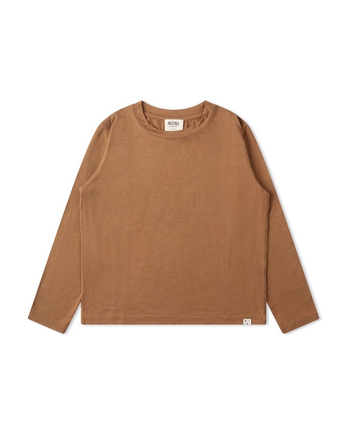 Modal Longsleeve light brown from Matona
