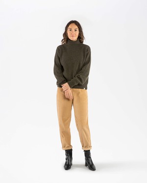 Turtleneck Pullover olive from Matona