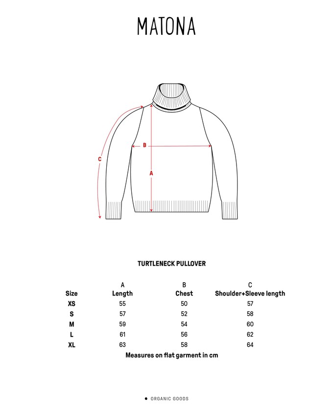 Turtleneck Pullover olive from Matona