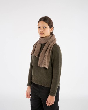 Knit Scarf sepia from Matona