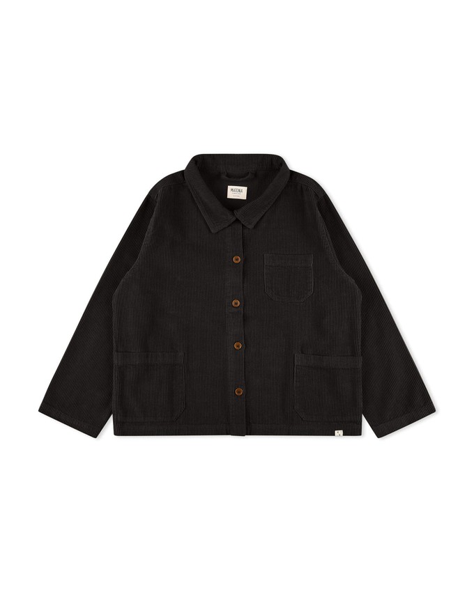 Boxy Corduroy Jacket black from Matona
