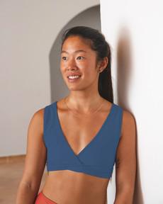 Bikini Top dove blue via Matona