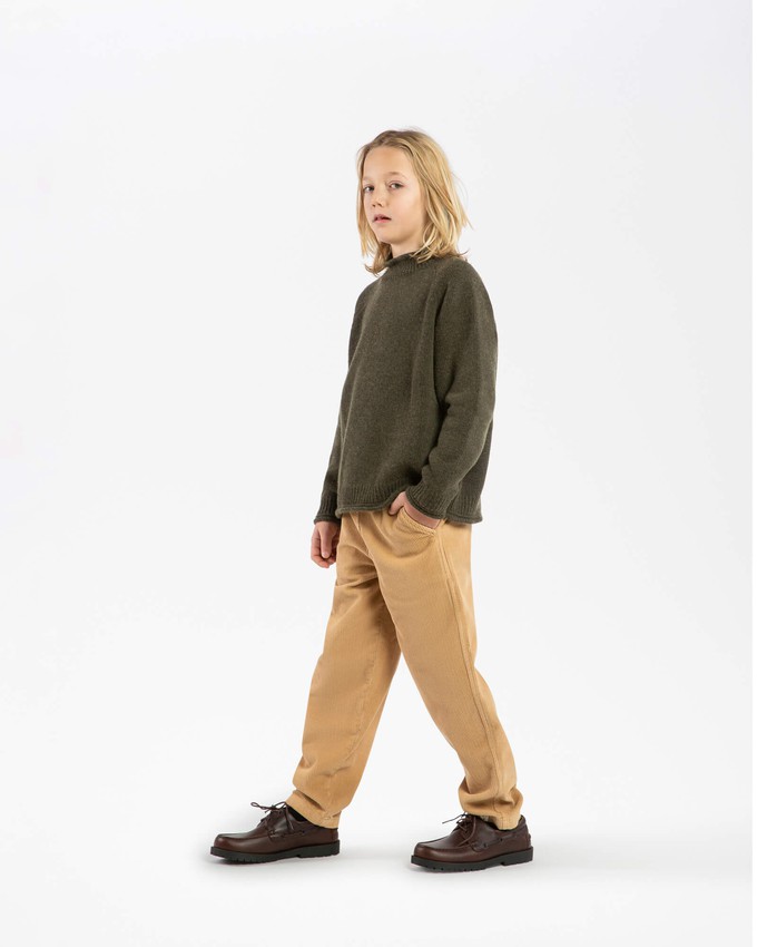 Raglan High Neck Sweater olive from Matona