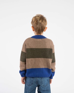 Easy Sweater striped from Matona