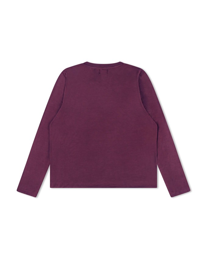 Soft Longsleeve aubergine from Matona