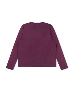 Soft Longsleeve aubergine from Matona