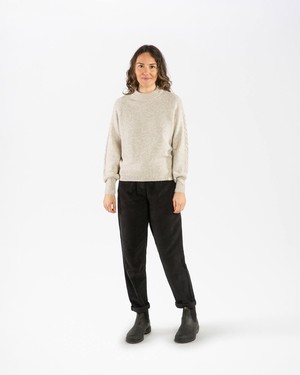 Cable Knit Sweater salt from Matona