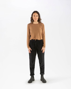 Soft Longsleeve light brown from Matona