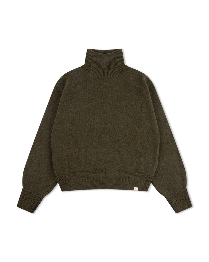 Turtleneck Pullover olive from Matona