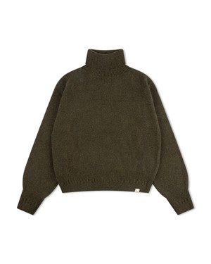 Turtleneck Pullover olive from Matona