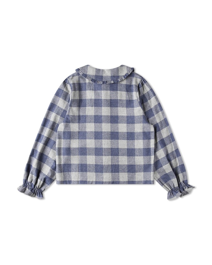 Flannel Blouse plaid check from Matona