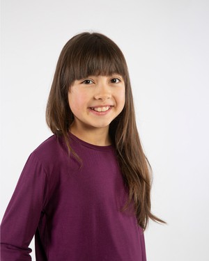 Modal Longsleeve aubergine from Matona